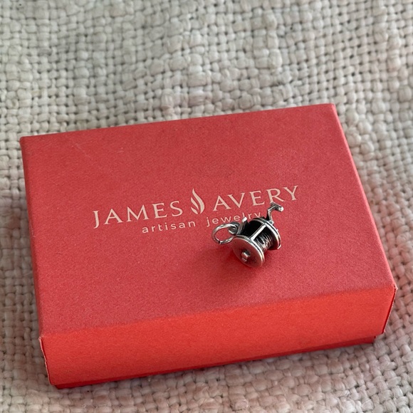 RARE retired James Avery Fishing Reel charm - Picture 14 of 16